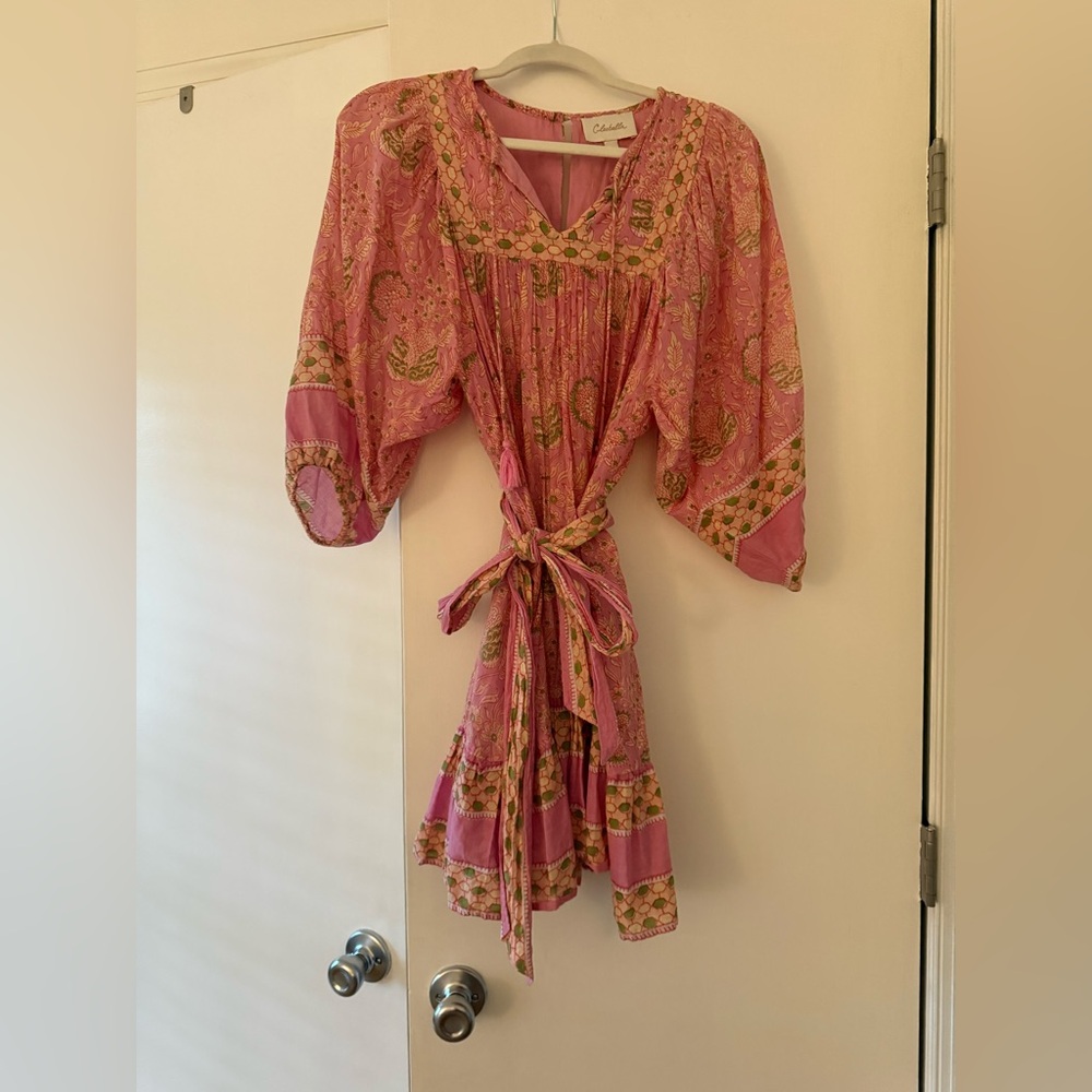Cleobella Pink Patterned Dress